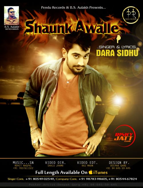 Shaunk Awalle Dara Sidhu mp3 song free download, Shaunk Awalle Dara Sidhu full album