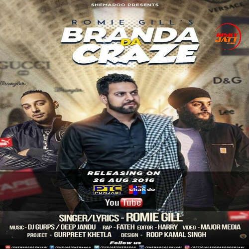 Branda Da Craze Romie Gill, Fateh Doe mp3 song free download, Branda Da Craze Romie Gill, Fateh Doe full album