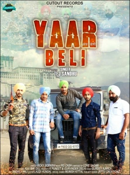 Yaar Beli Tej Sandhu mp3 song free download, Yaar Beli Tej Sandhu full album