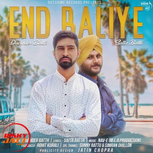 End Baliye Davinder Batth mp3 song free download, End Baliye Davinder Batth full album