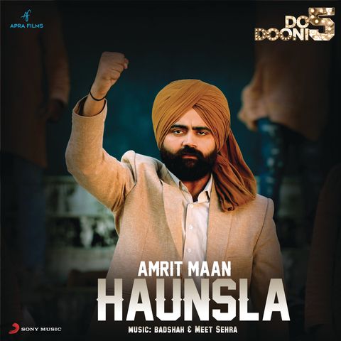 Haunsla (Do Dooni Panj) Amrit Maan, Badshah mp3 song free download, Haunsla (Do Dooni Panj) Amrit Maan, Badshah full album