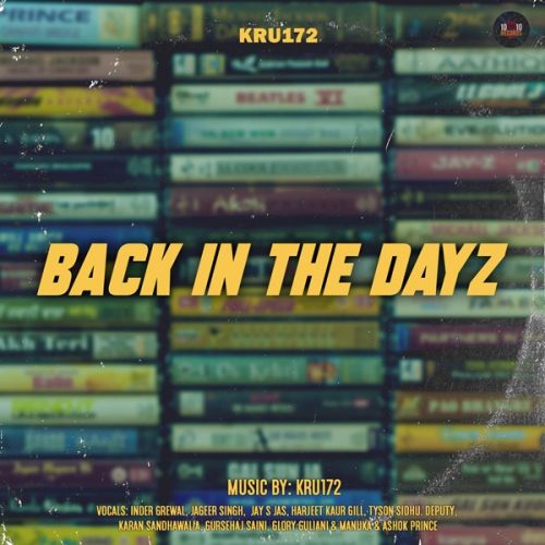 Download Back In The Dayz Glory Guliani, Manuka and others... full mp3 album