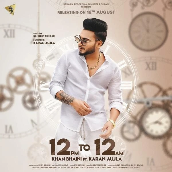 12 PM to 12 AM Khan Bhaini, Karan Aujla mp3 song free download, 12 PM to 12 AM Khan Bhaini, Karan Aujla full album