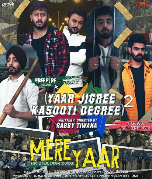 Mere Yaar N-Gritz, Sarang Sikander mp3 song free download, Mere Yaar N-Gritz, Sarang Sikander full album