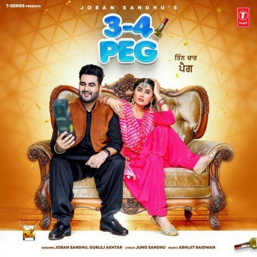 3-4 Peg Gurlez Akhtar, Joban Sandhu mp3 song free download, 3-4 Peg Gurlez Akhtar, Joban Sandhu full album