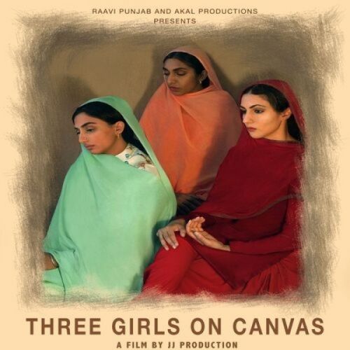 Three Girls On Canvas Harf kaur mp3 song free download, Three Girls On Canvas Harf kaur full album