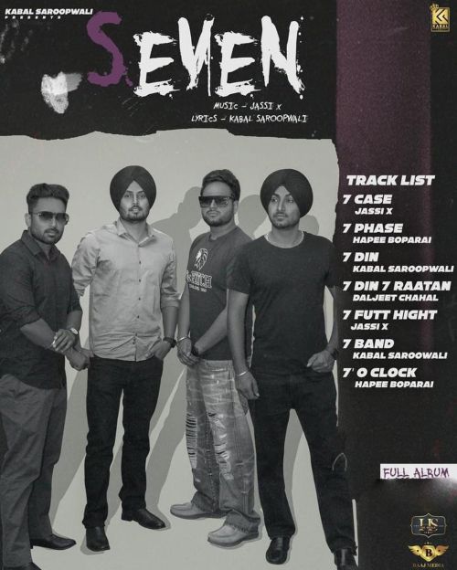 7 Case Jassi X mp3 song free download, Seven Jassi X full album