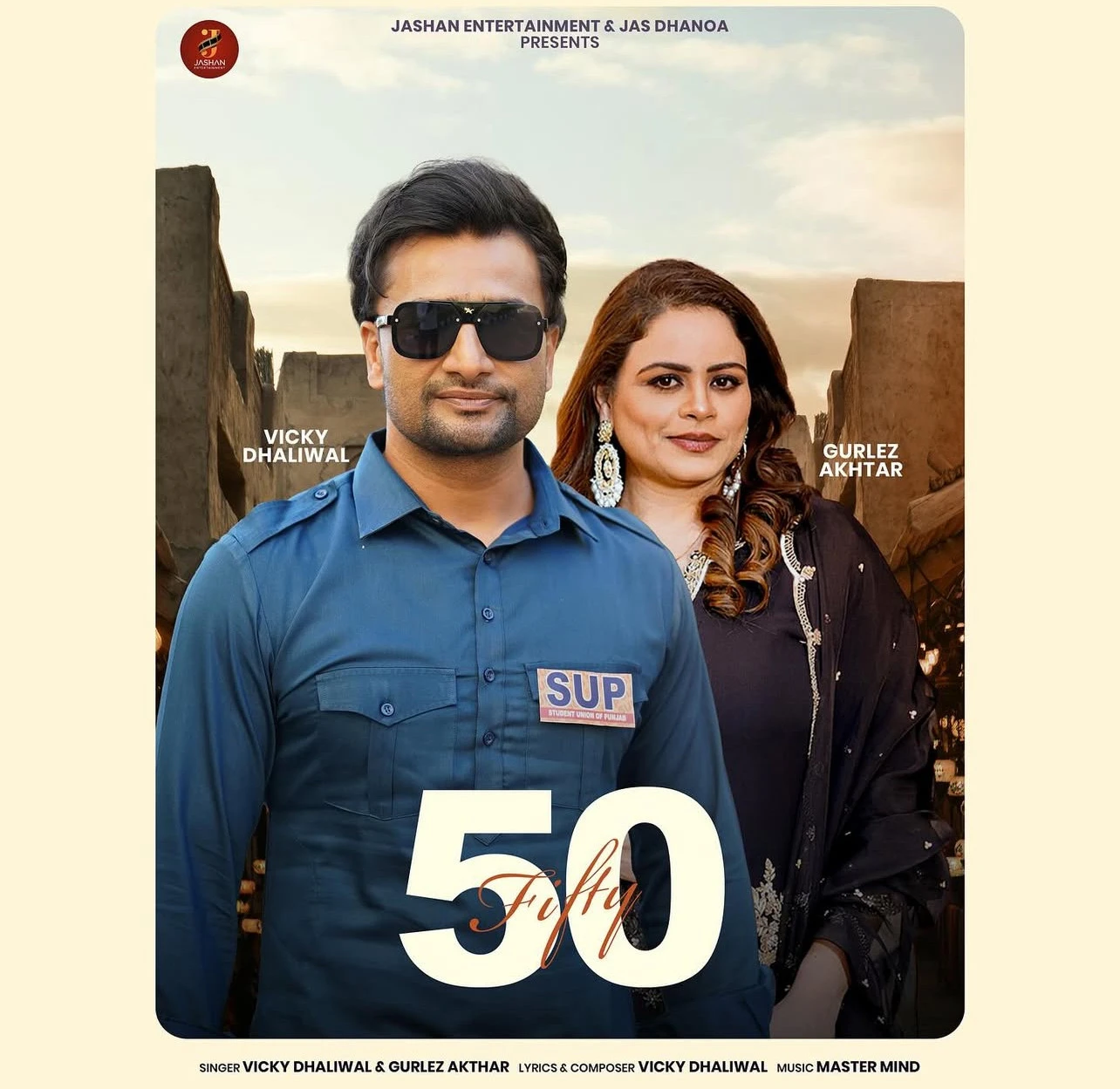 Fifty Vicky Dhaliwal, Gurlez Akhtar mp3 song free download, Fifty Vicky Dhaliwal, Gurlez Akhtar full album