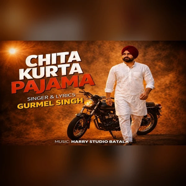Chita kurta pajama Gurmel Singh mp3 song free download, Chita kurta pajama Gurmel Singh full album